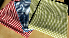 Tovaglie in stile country realizzate in tela