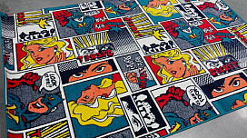 Tappeto in pezzi KOMIKS