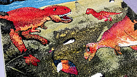 Tappeto per bambini DINOSAURI