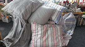 Collezione di lusso di biancheria da letto in raso di cotone makò del produttore tedesco IRISETTE