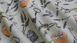 Nuovi tessuti con lavanda
