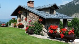 Stagione cottage in stile vintage