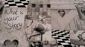 Tessuto decorativo PHOTO DESIGN cuore