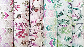 La primavera sta iniziando! Accessori e tessuti per la casa pieni di fiori colorati