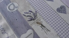 Bellezza senza età: tessuti decorativi per tende con lavanda