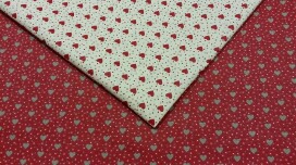 Puoi anche creare decorazioni fantasiose con scampoli di tessuto