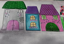 Tessuto decorativo per bambini BAMBINA