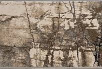 Tappeto in pezzi con design in marmo