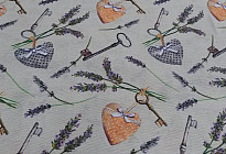 Nuovi tessuti con lavanda