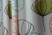 Nuovi tessuti decorativi, design moderno,