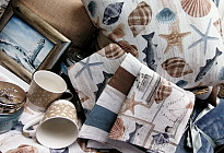 Nuova collezione di tessuti decorativi Ocean