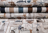Nuova collezione di tessuti decorativi Ocean