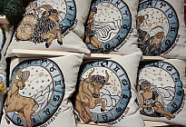 Fodere per cuscini arazzo con SEGNI ZODIACALI