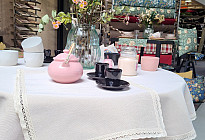 Elegante zona pranzo all'aperto