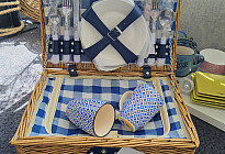 Elegante zona pranzo all'aperto