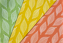 Ispirazione autunnale - Tessuti Foglia