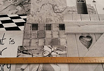 Tessuto decorativo PHOTO DESIGN cuore