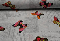 Tessuto decorativo PAPILLON 801 - FARFALLE