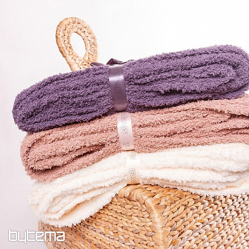 Coperta LUXURY in microfibra WELL LUXURY antracite