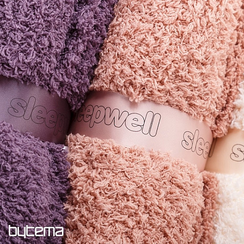 Coperta LUXURY in microfibra WELL LUXURY antracite
