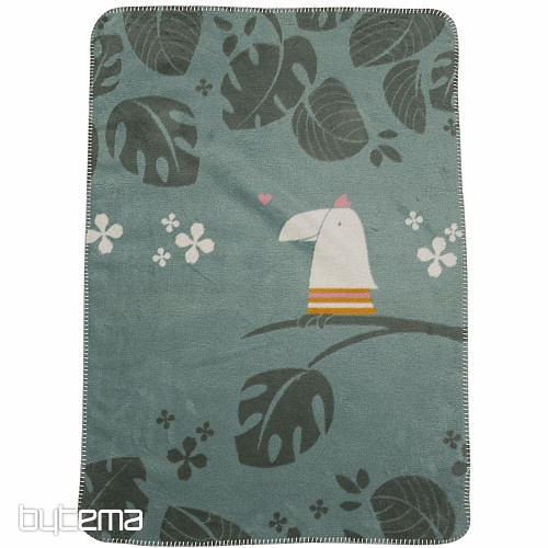 Coperta in cotone per bambini DF Tukan 100x75