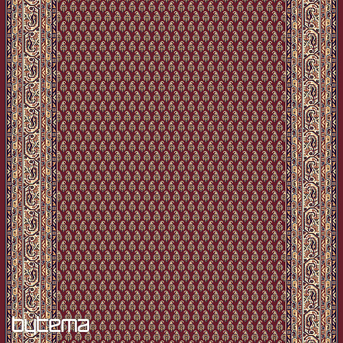 Tappeto pezzo SOLID 03 bordeaux CONI