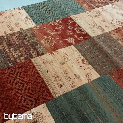 Tappeti di lusso in lana ROYAL PATCHWORK nuovi 402