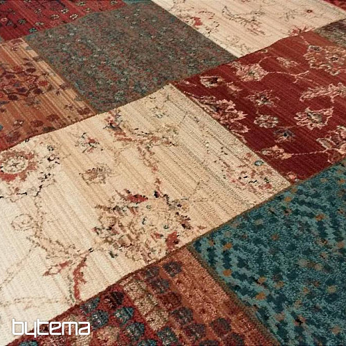 Tappeti di lusso in lana ROYAL PATCHWORK nuovi 402