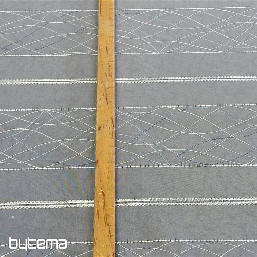 tenda in vetro colorato a spirale blu