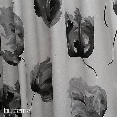 Tessuto decorativo IZALINE grigio