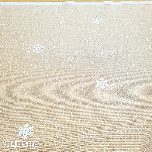 Tenda jacquard NATALE FLAKES II