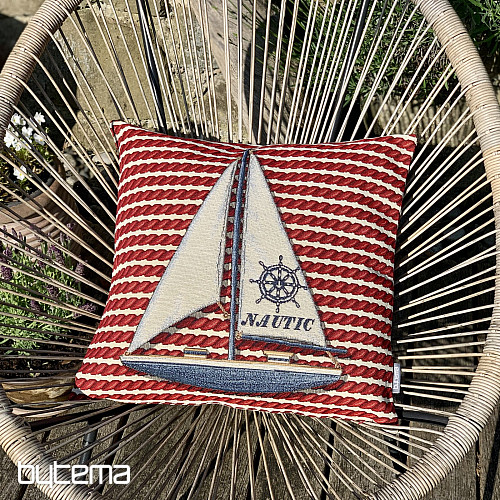 Fodera per cuscino in arazzo SAILBOARD