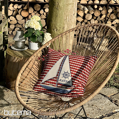 Fodera per cuscino in arazzo SAILBOARD
