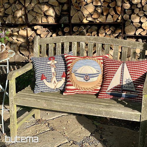 Fodera per cuscino in arazzo SAILBOARD