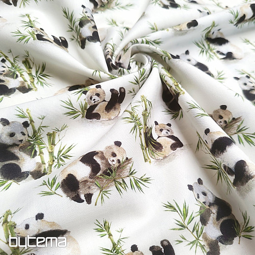 Tessuto di cotone PANDA