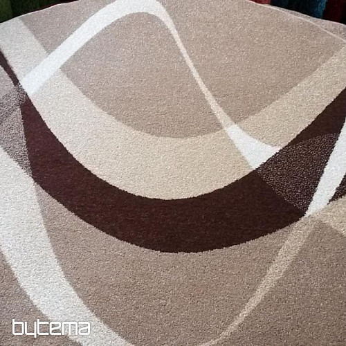 Tappeto rotondo MARRONE BEIGE