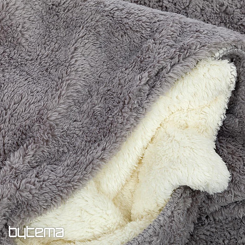 coperta Sheep-sheep 150/200 grigio st./crema