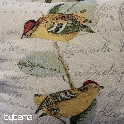 Copertura decorativa UCCELLI verde