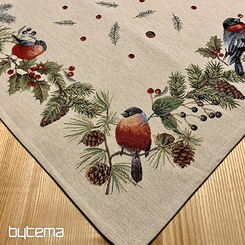Tovaglia e sciarpa in arazzo BULL BIRD
