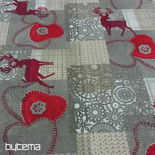 Tessuto decorativo natalizio TRICOT
