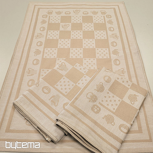Strofinacci da cucina KEET E POIS BEIGE
