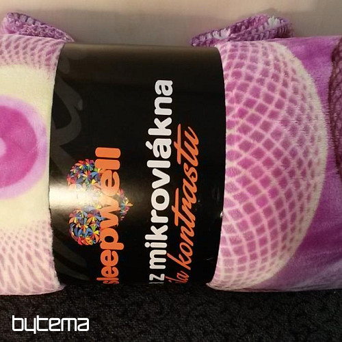 Coperta di pecora - bolla viola