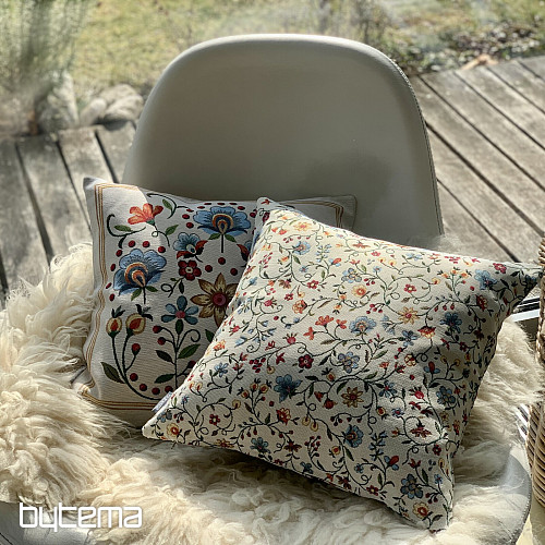 Federa per cuscino in arazzo JURKOVIČ II PICCOLI FIORI