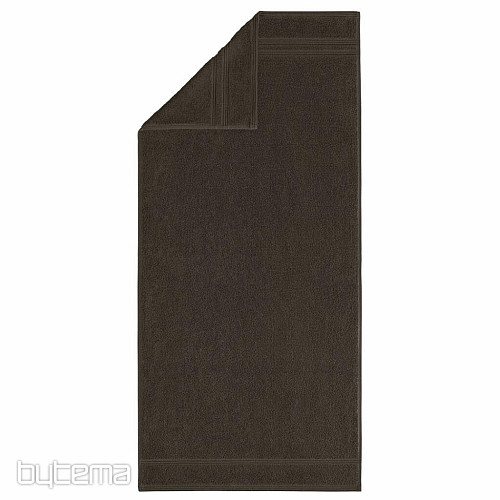 Asciugamano e telo bagno di lusso MANHATTAN GOLD 578 cioccolato