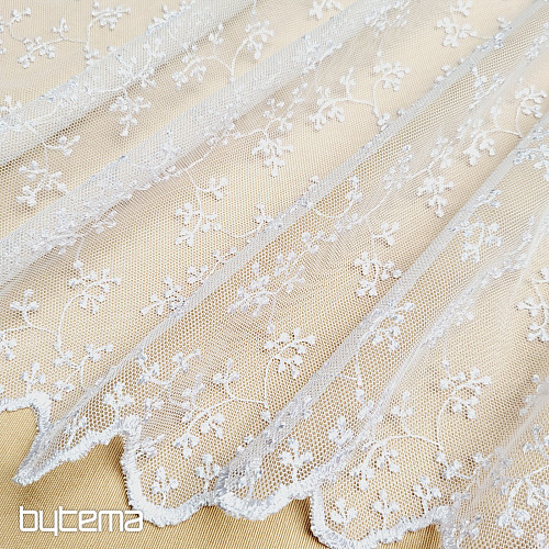 Tenda ricamata di lusso TINY WHITE Twig