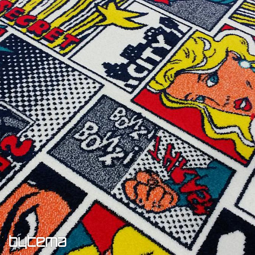 Tappeto di design KOMIKS