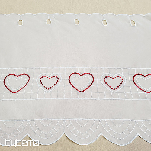 Tenda pronta GERSTER bianco - CUORE