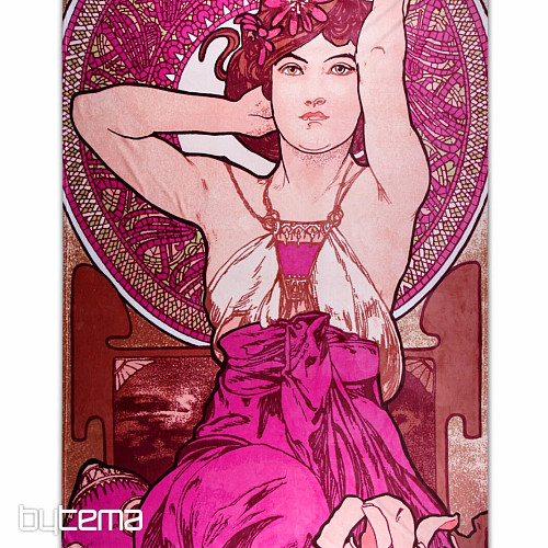 Coperta ALFONS MUCHA con certificato