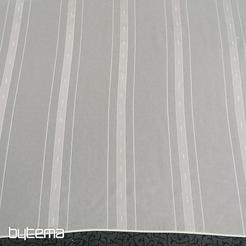 Tenda a righe panna chiaro G0345/150