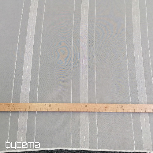 Tenda a righe panna chiaro G0345/150